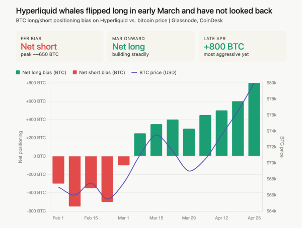 Bitcoin whales build long positions as funding stays deeply negative0