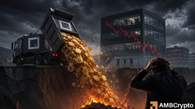 Bitcoin firms dump holdings as treasury losses reach B – What’s next?