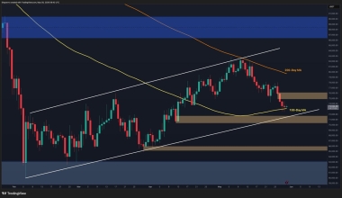 Bitcoin Price Analysis: BTC Eyes K-K Support Amid Market Weakness