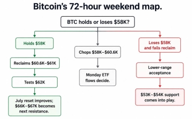 Bitcoin’s weekend test is whether the ,000 drop was exhaustion or acceptance