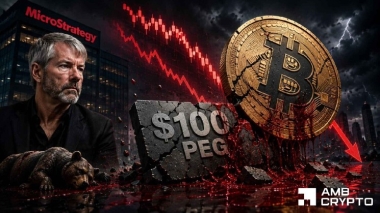 Strategy’s 0 peg breaks – Is Bitcoin losing its biggest demand driver?