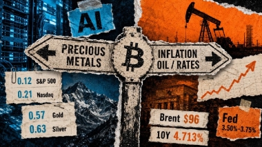 Bitcoin broke away from AI stocks but now  oil could turn its escape into a trap