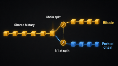 Bitcoin Chain Splits Explained: Why Every BTC Holder Gets a New 1:1 Asset