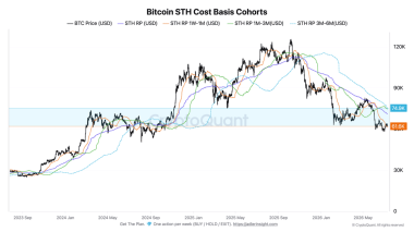 Bitcoin’s short-term holders remain 15% underwater—but selling pressure is easing