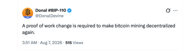 BIP-110 Supporters Prepare PoW Switch If Miners Refuse Soft Fork Plan