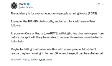 BIP-110 Supporters Prepare PoW Switch If Miners Refuse Soft Fork Plan