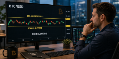 Bitcoin hits resistance with .9B in longs at risk below ,000