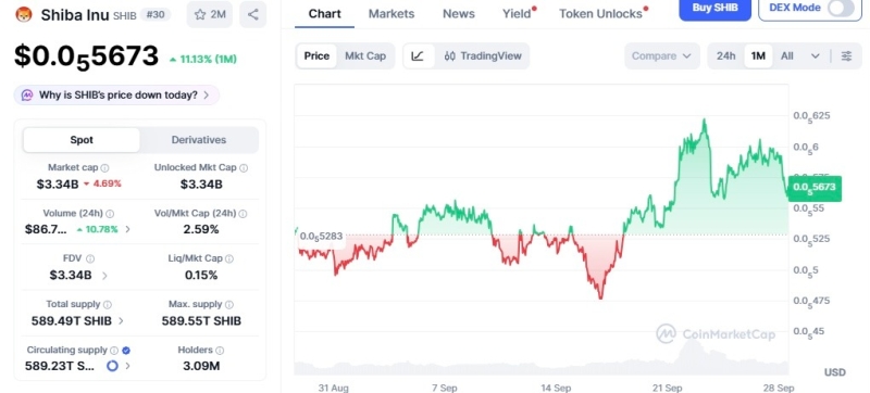 Shiba Inu burn rate collapses by over 91% today; what’s next for SHIB price?