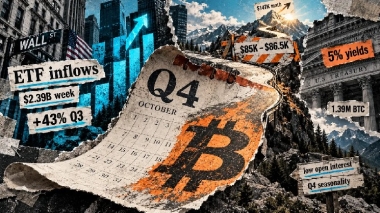 Bitcoin enters its best season after a 43% surge, with 7,000 suddenly on the math