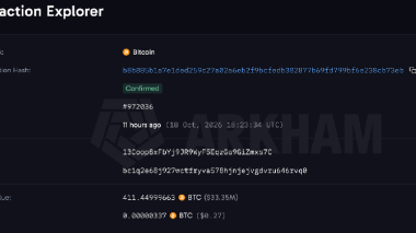 Bitcoin whale moves  million in BTC it got in 2013 when coins traded at 1
