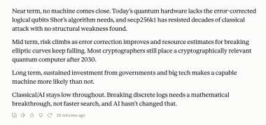 Bitcoin’s Security Faces a 76% Risk by 2046, AI Model Predicts