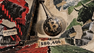 Bitcoin’s weekend rebound faces an ,400 test after nearly 0 million in ETF outflows