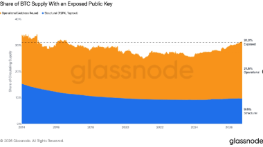 Over 6 million bitcoin sit behind exposed public keys as AI warnings mount