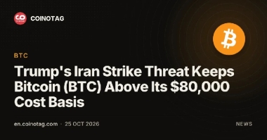 Trump's Iran Strike Threat Keeps Bitcoin (BTC) Above Its ,000 Cost Basis